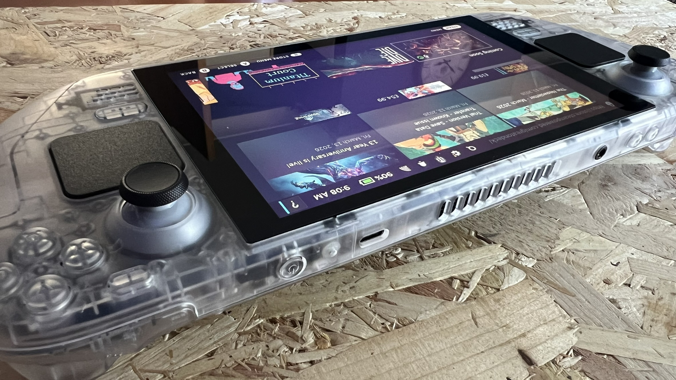 Valve Steam Deck 256GB - Transparent Mod - Image 4